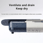 Telescopic 2-in-1 Kitchen Sink Storage Rack Holder for organized cleaning supplies - obeepo.in