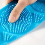 Eco-friendly silicone body brush with exfoliating and massage features - obeepo.in