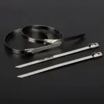 StainlessPro stainless steel self-locking cable ties for solar and industrial use - Obeepo.in