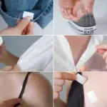Double-sided bra tape for women – invisible, waterproof, and perfect for securing clothes - obeepo.in