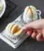 2-in-1 Stainless Steel Egg Slicer for Hard-Boiled Eggs - obeepo.in