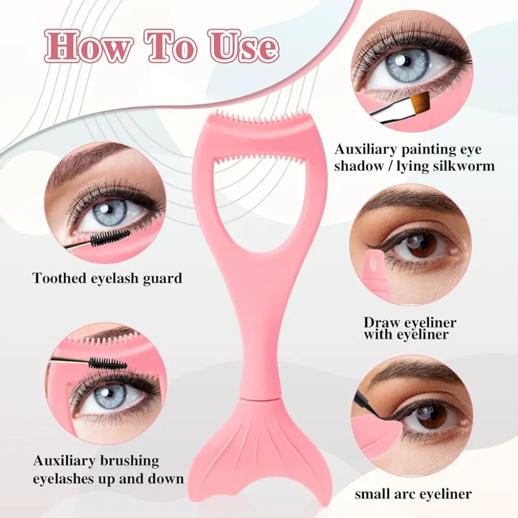 Reusable Silicone Eyeliner Stencil for Makeup Beginners - obeepo.in