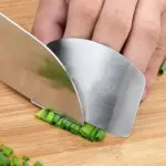 Stainless Steel Finger Guard for Safe Chopping - obeepo.in