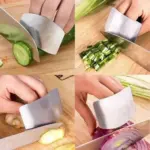 Stainless Steel Finger Guard for Safe Chopping - obeepo.in