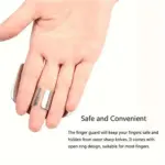 Stainless Steel Finger Guard for Safe Chopping - obeepo.in