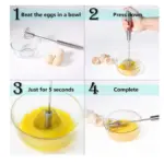 Semi-Automatic Stainless Steel Hand Blender for Lassi and Milkshakes - obeepo.in