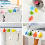 FlexGrip hand-shaped wall clip hanger for keys and cables - Obeepo.in
