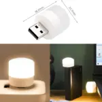 Cute Portable USB LED Night Light for PC, Laptop, and Emergency Use - Obeepo.in