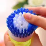 Cleaning Brush with Built-In Liquid Soap Dispenser for Pots and Dishes - obeepo.in