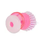 Cleaning Brush with Built-In Liquid Soap Dispenser for Pots and Dishes - obeepo.in
