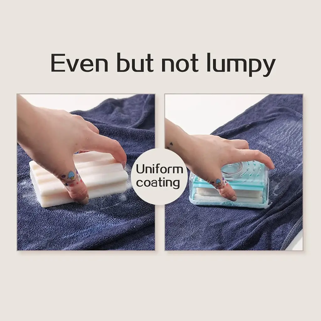 2-in-1 portable soap dish with roller and drainage design - obeepo.in