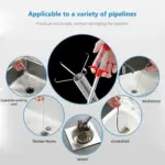 Stainless Steel Sink Cleaning Hook with Claw Mechanism - obeepo.in