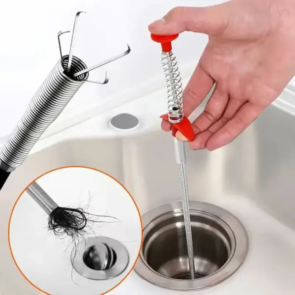 Stainless Steel Sink Cleaning Hook with Claw Mechanism - obeepo.in