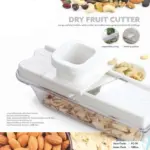 Compact Stainless Steel Vegetable and Dry Fruit Slicer with Safety Holder - obeepo.in