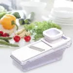 Compact Stainless Steel Vegetable and Dry Fruit Slicer with Safety Holder - obeepo.in
