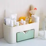 ✨ Stylish Multipurpose Plastic Cutlery & Makeup Storage Box with Handle – For Home & Beauty Parlours